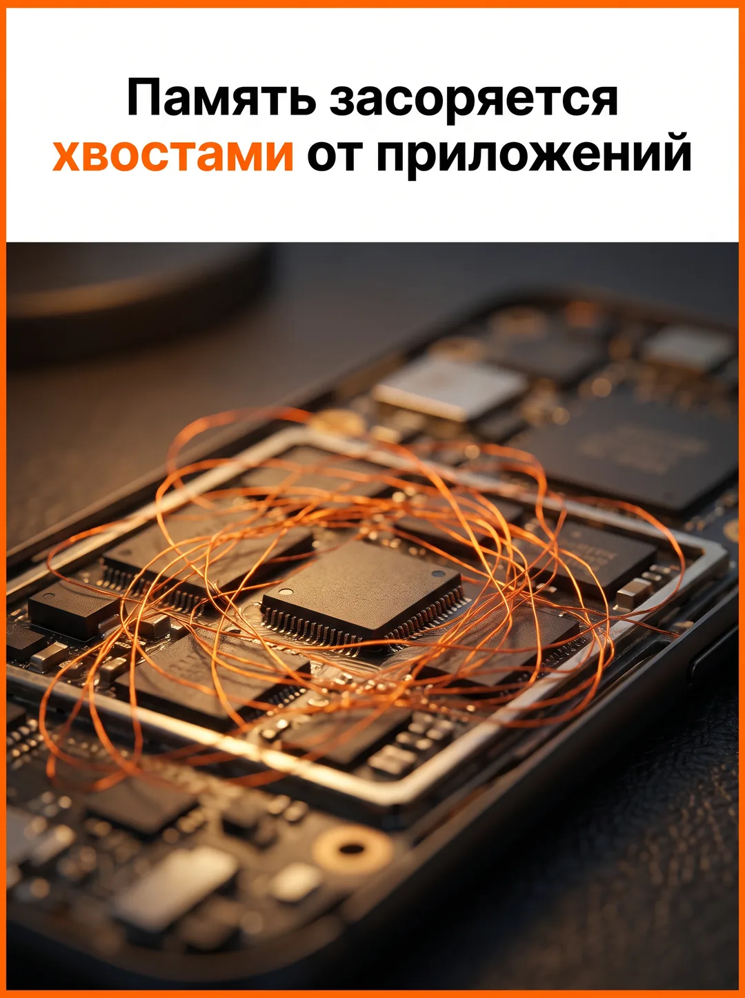 Память засоряется хвостами от приложений