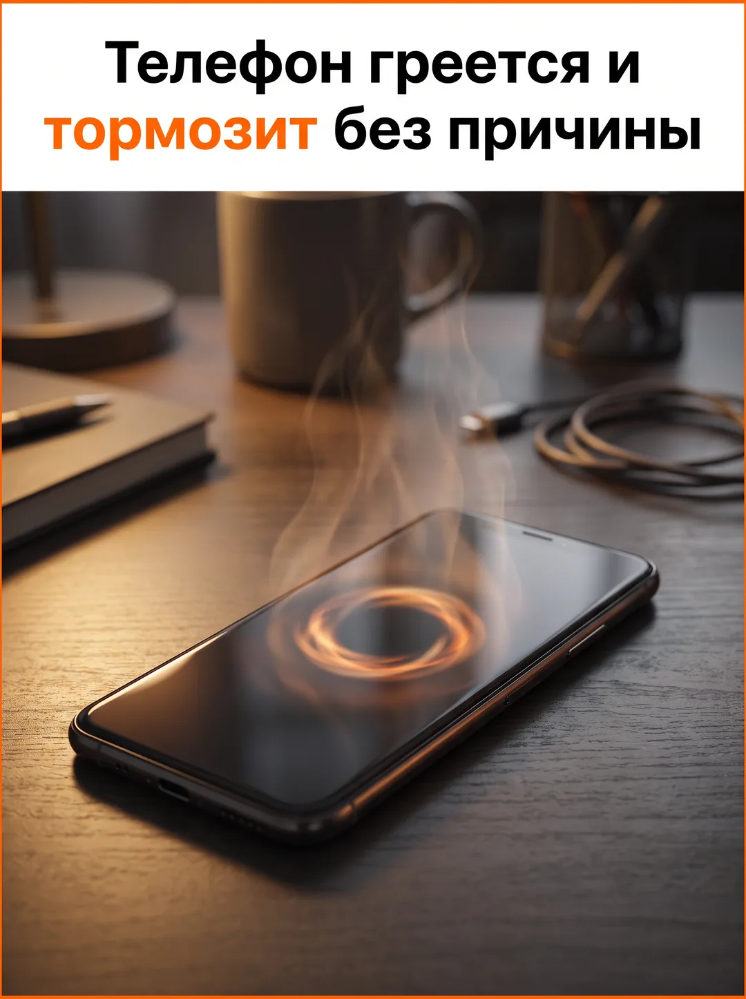 Телефон греется и тормозит без причины