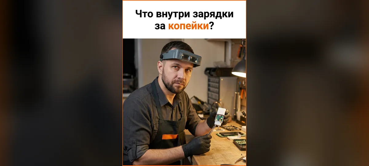 Что внутри зарядки за копейки
