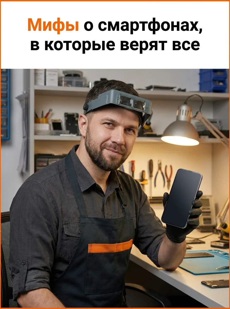 Мифы о смартфонах, в которые верят все