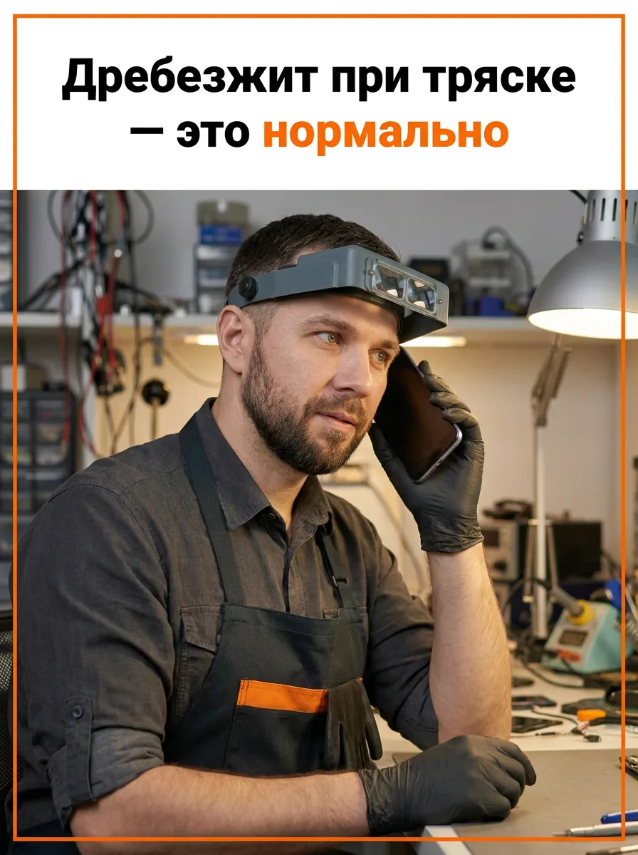 Дребезжит при тряске — это нормально