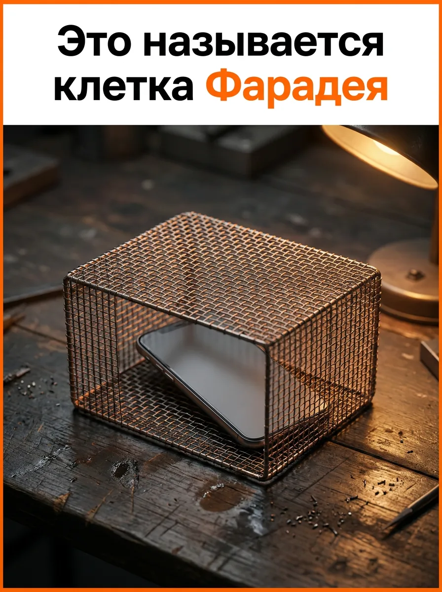 Это называется клетка Фарадея