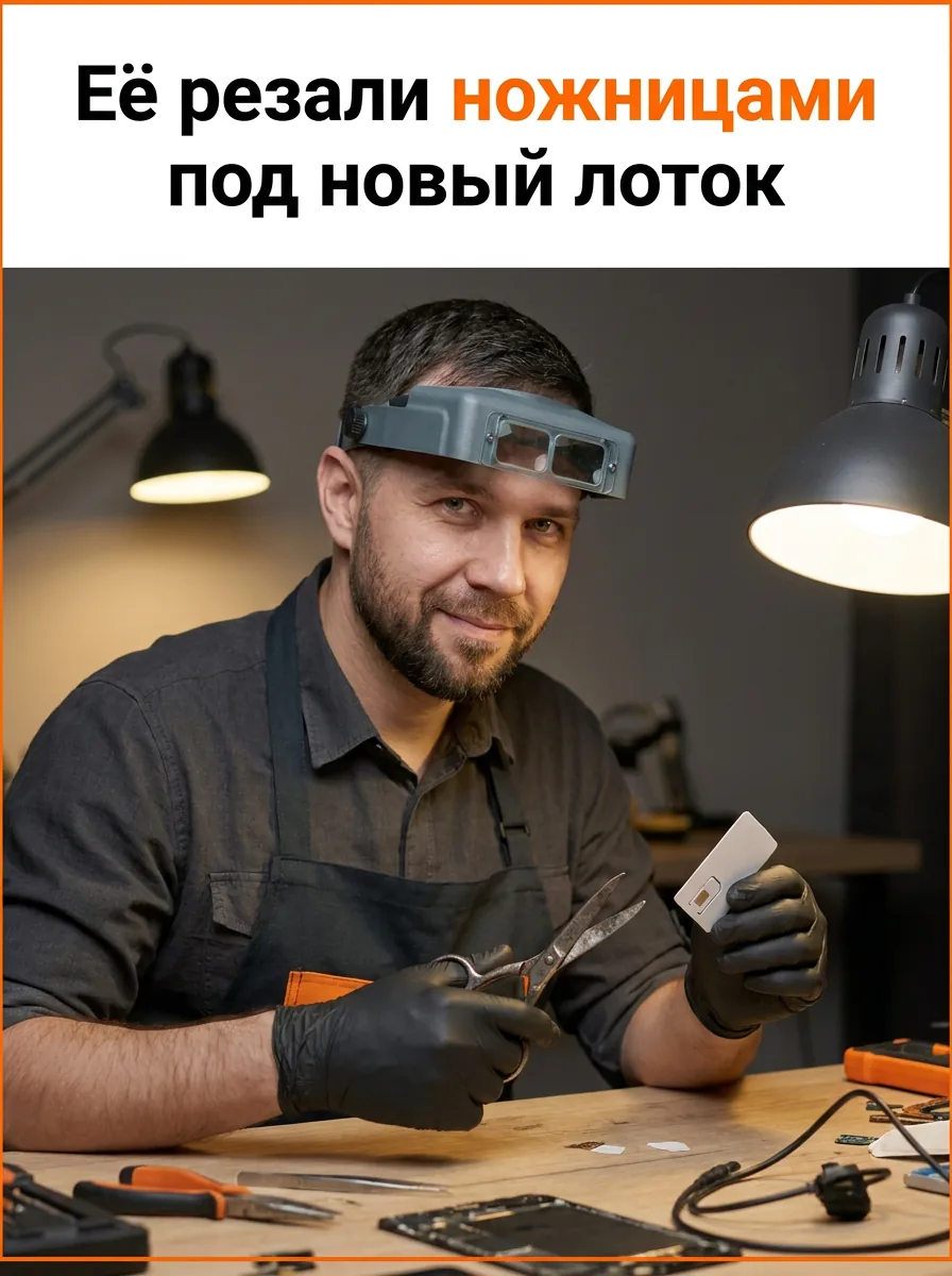 Её резали ножницами под новый лоток